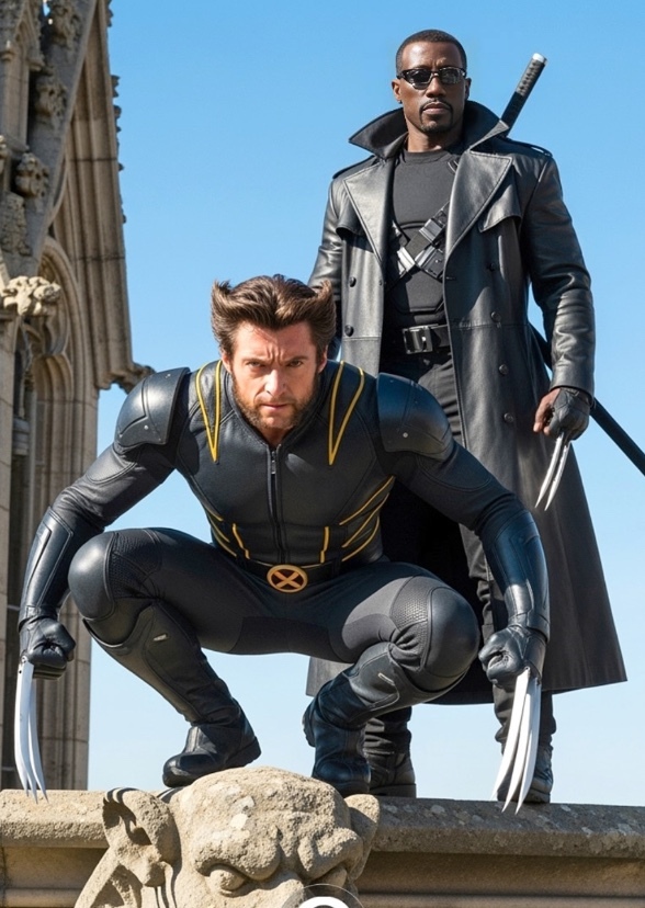 Blade and Wolverine (R-Rated)