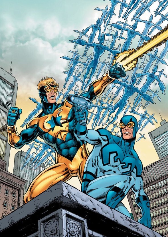 Blue Beetle and Booster gold (2012)