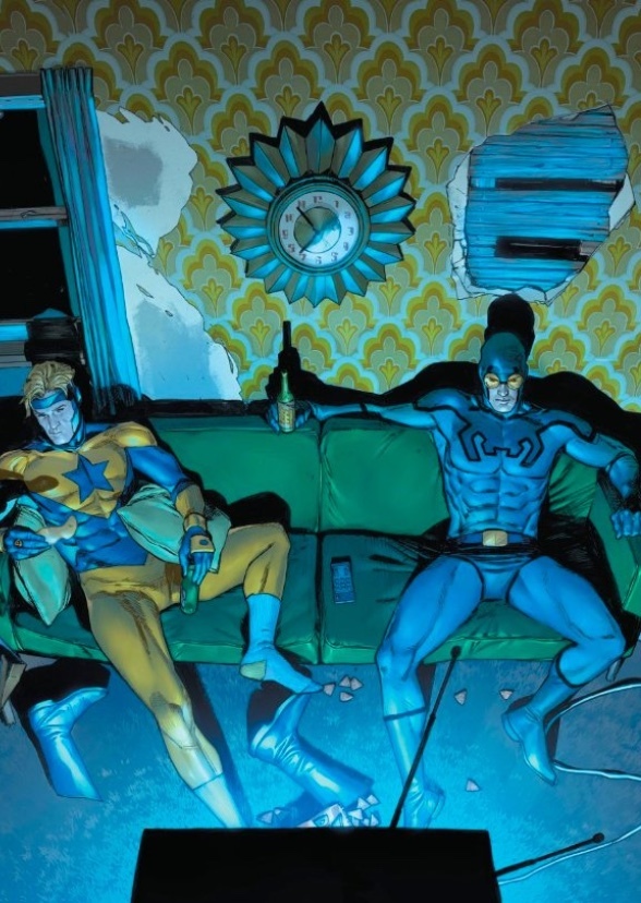 Blue Beetle And Booster Gold 