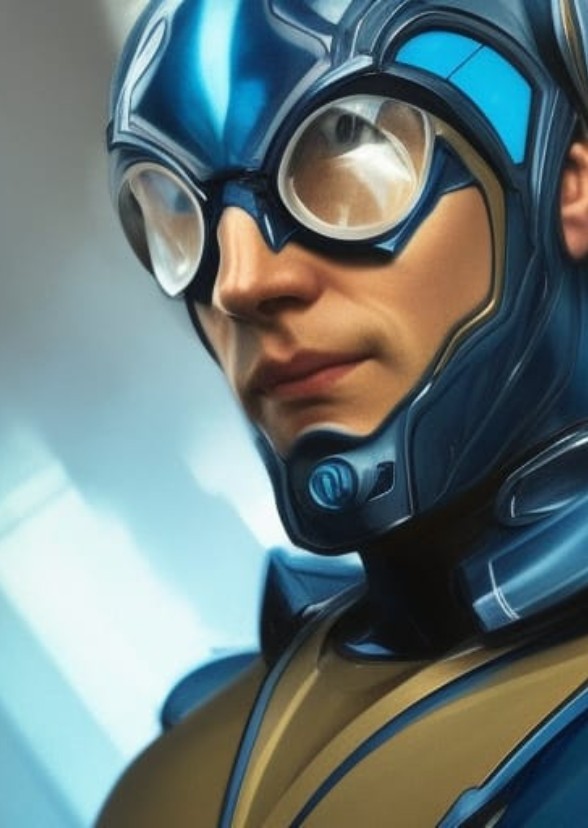 Blue beetle and Booster Gold