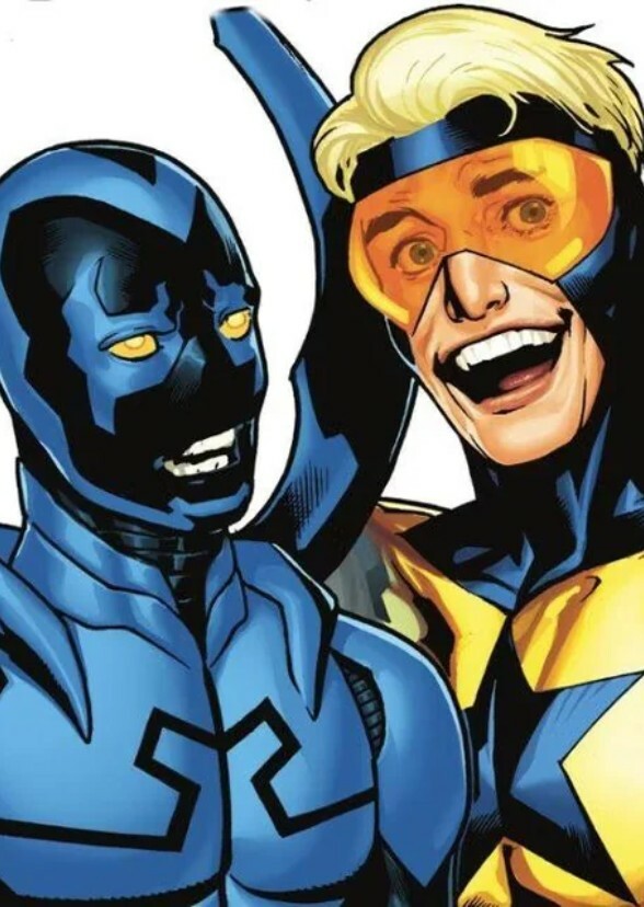 Blue Beetle and Booster Gold