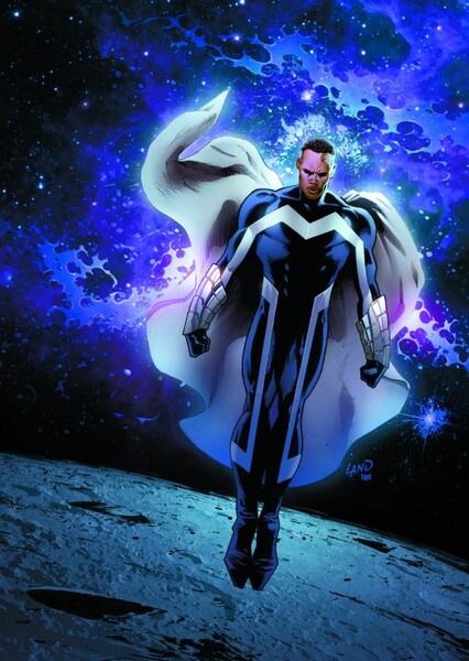 Blue Marvel Fan Casting Poster