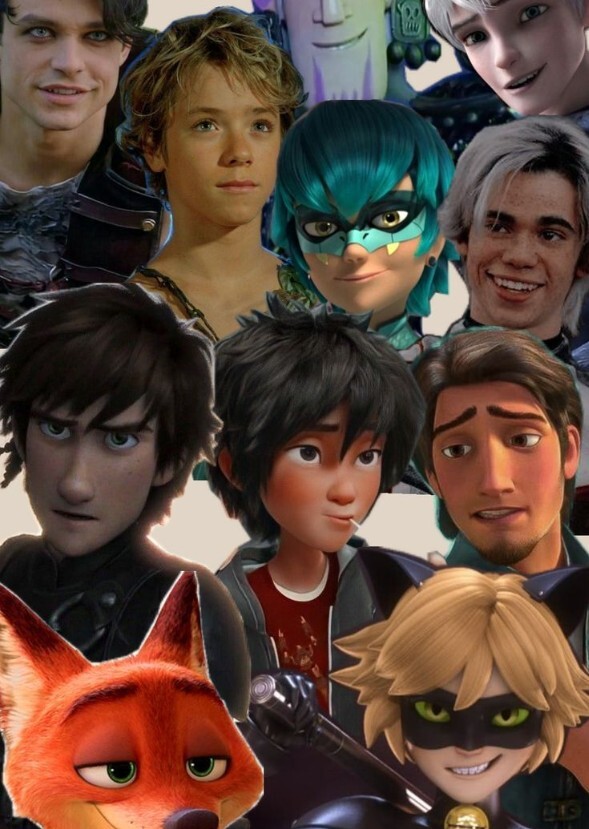 Boys crushes(characters good to evil)