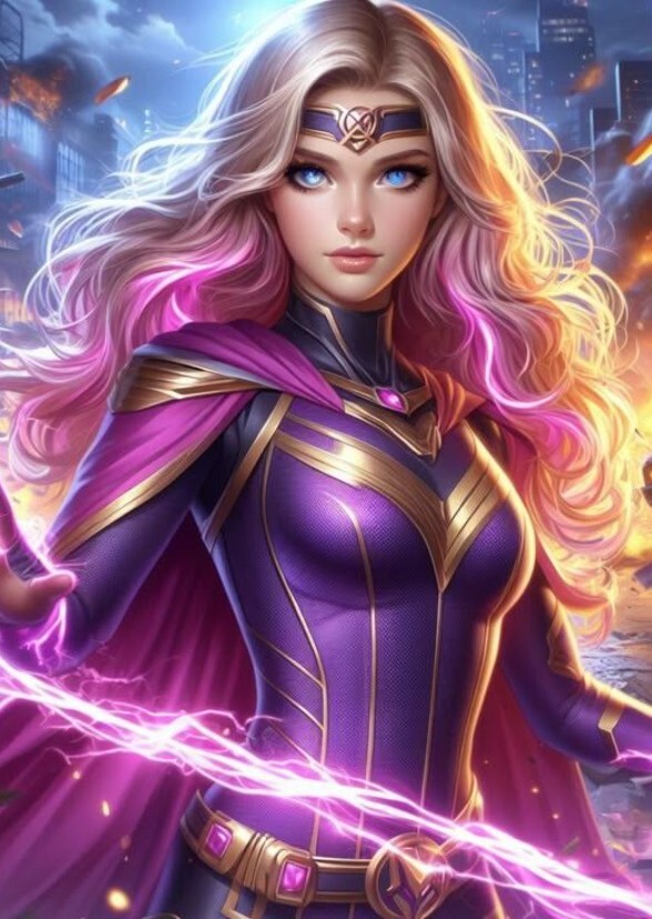 Brianna and superheroes girls powers