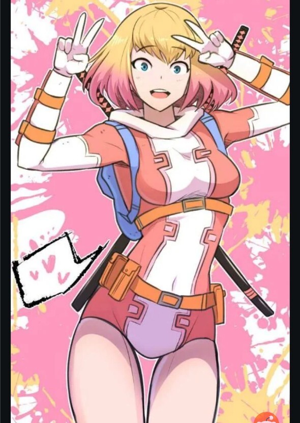 Bryce Dallas Howard as gwenpool animation style beyond the spider verse.