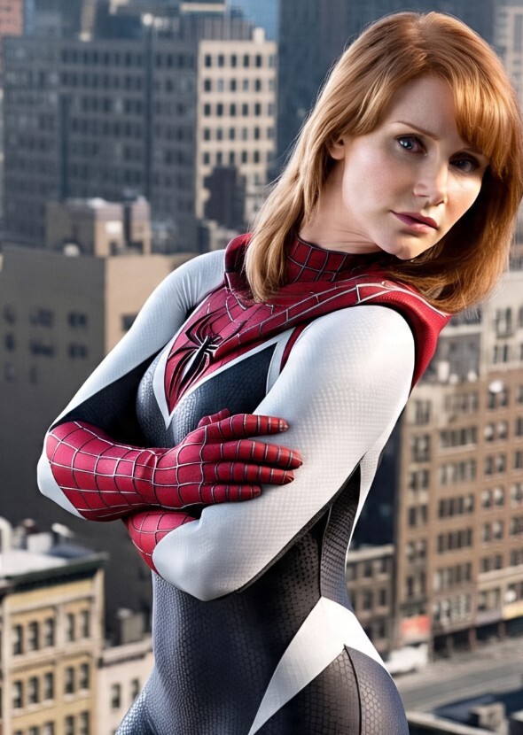 Bryce Dallas Howard as specitular spider Gwen
