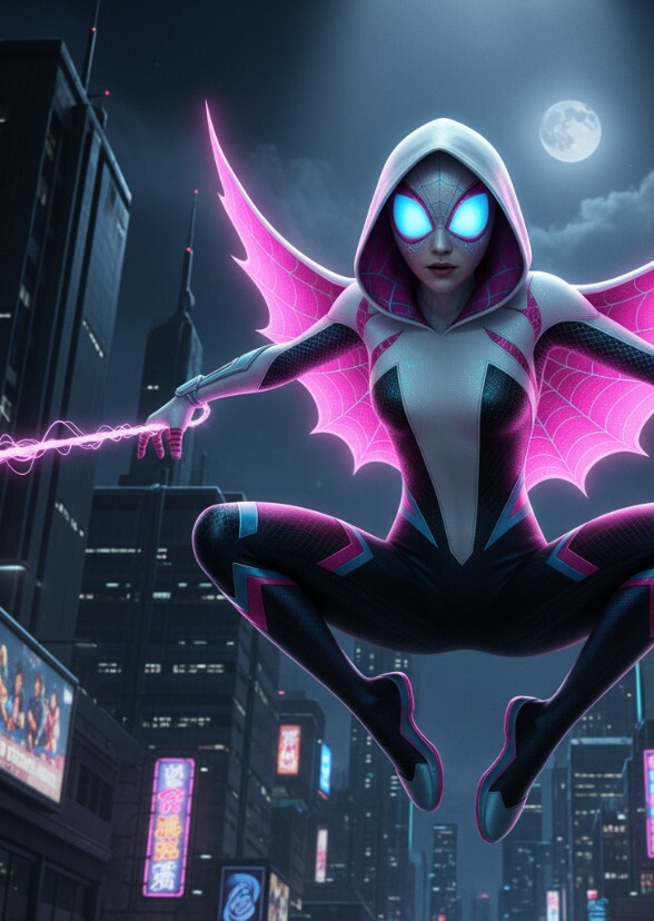 Bryce Dallas Howard as spider Gwen 2099.