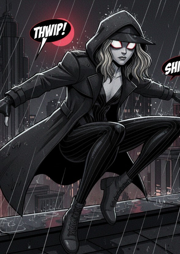 Bryce Dallas Howard as spider Gwen noir.