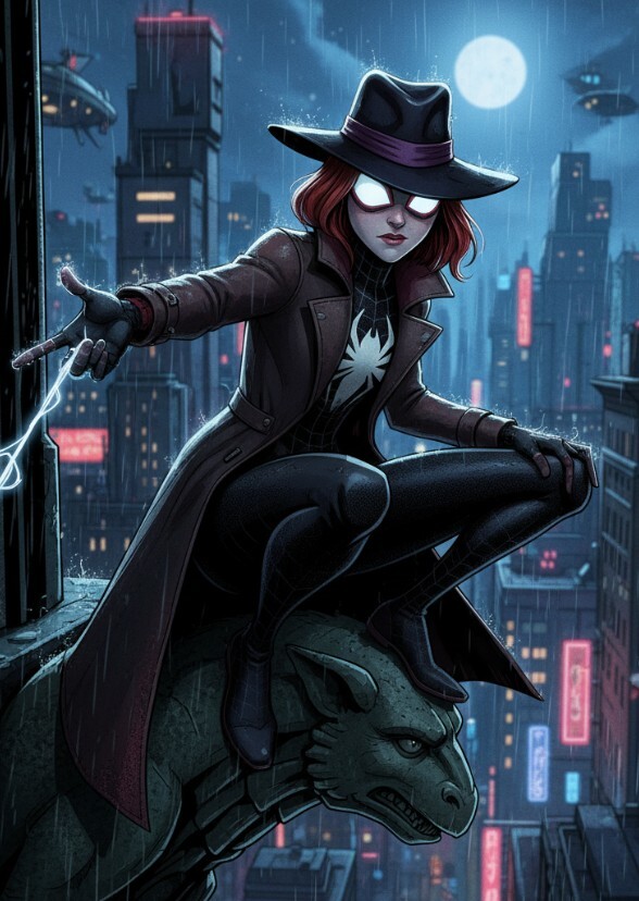 Bryce Dallas Howard as spider Gwen noir