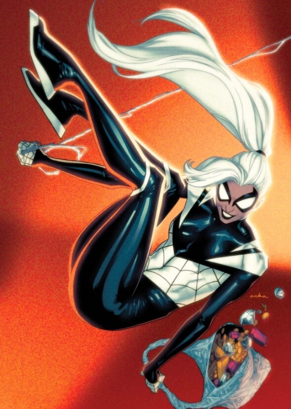 Bryce Dallas Howard as spider night black cat