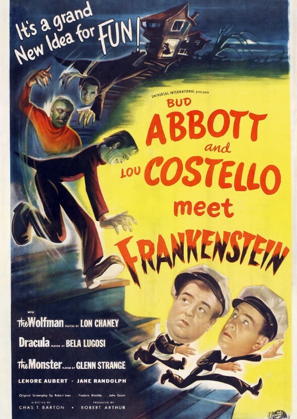 Bud Abbott and Lou Costello Meet Frankenstein (1948) Colorized