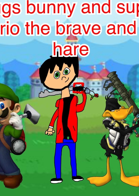 Bugs Bunny And Super Mario The Brave And The Hare