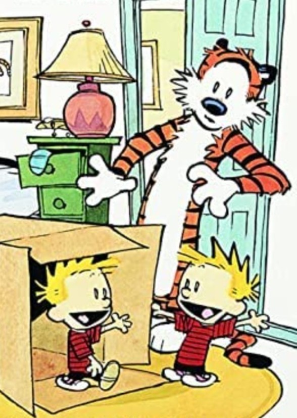 Calvin and Hobbes: Scientific Progress Goes "Boink"