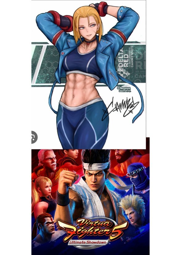 Cammy plays Virtua Fighter 5: Ultimate Showdown