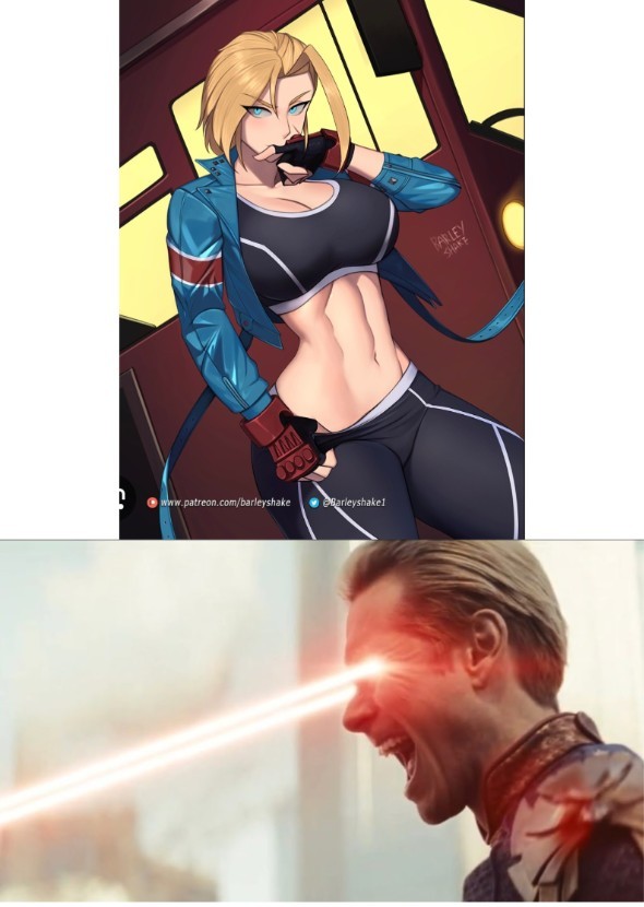 Cammy's Laser Eyes