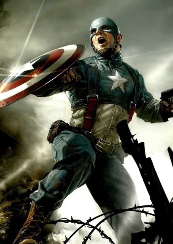 Captain America the first Super Soldier (2012)