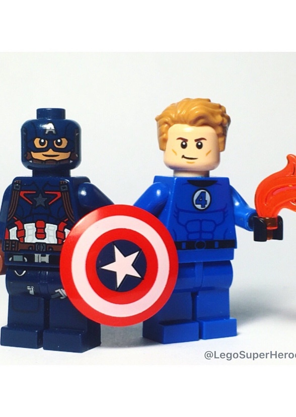 Captain America Vs Human Torch