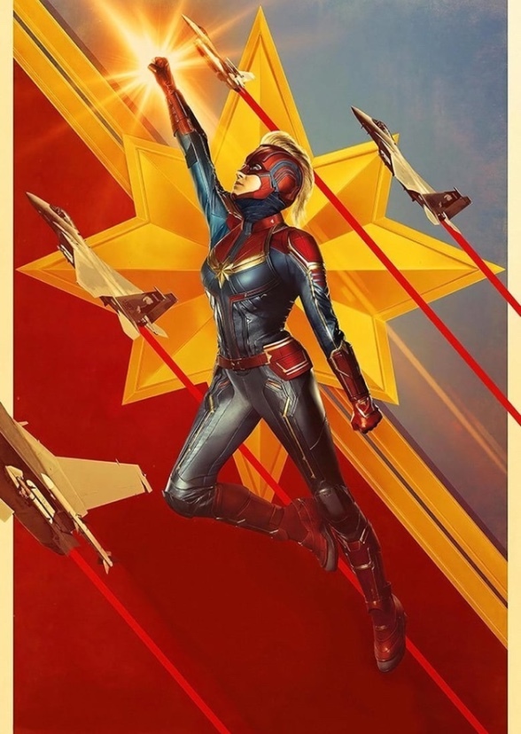 Captain Marvel (CW Supergirl style)