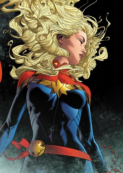 Captain Marvel Fan Casting Poster
