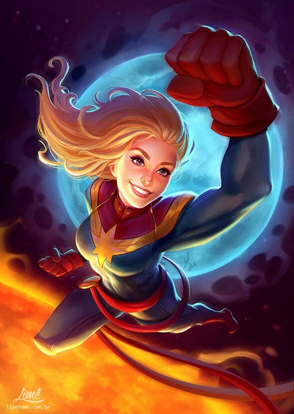 Captian Marvel: Nitrogen