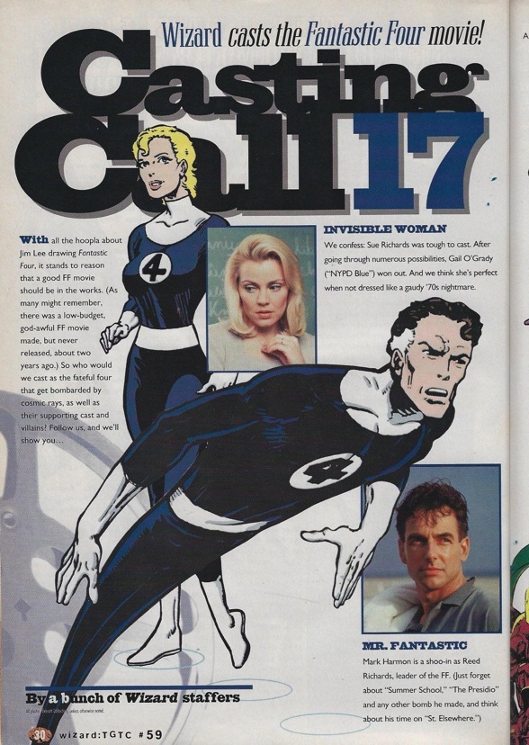 Casting Call: The Fantastic Four!