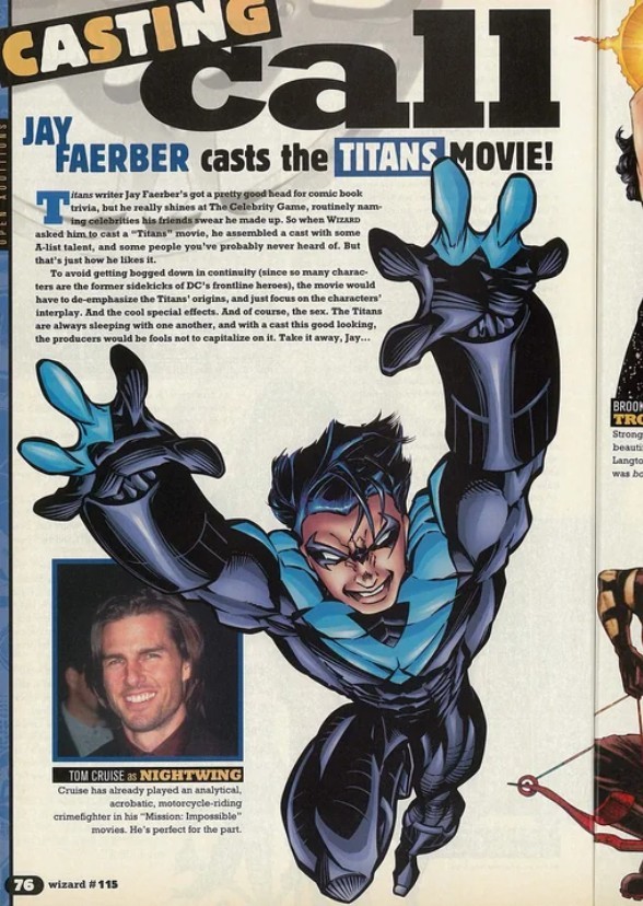 CASTING CALL: TITANS