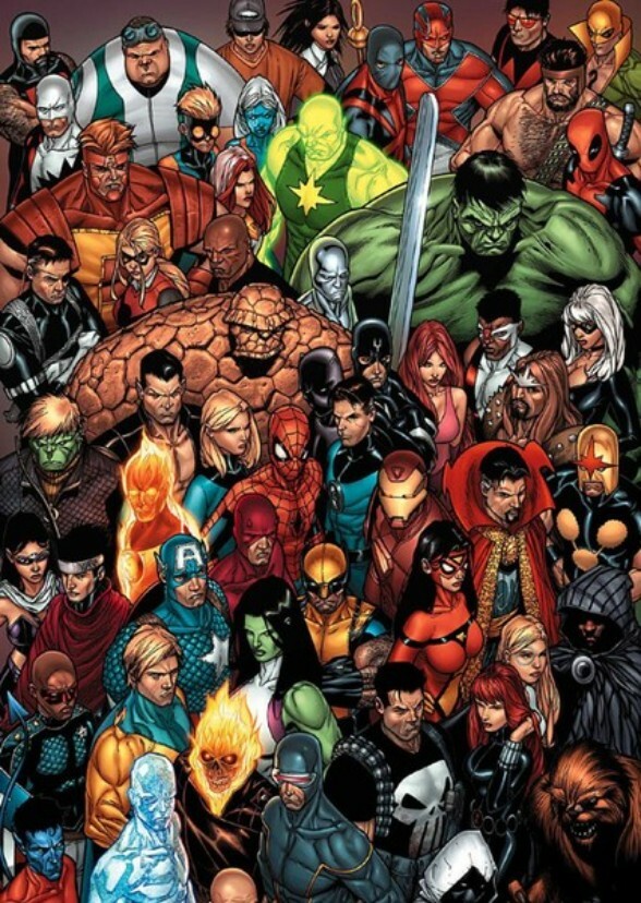 Casting The Full Character Encyclopedias Of Marvel Characters Comics For The MCU
