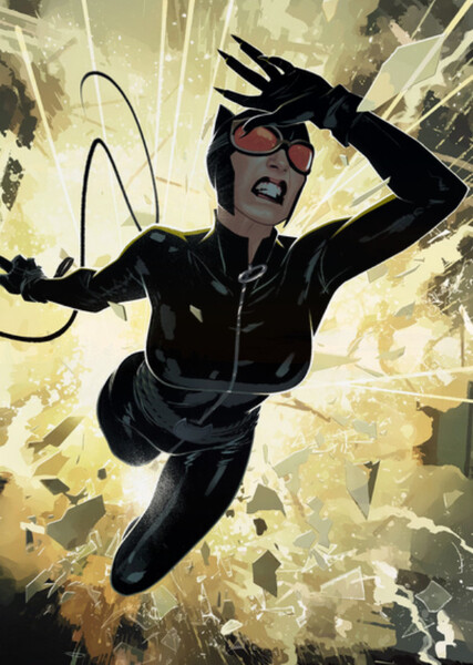 Catwoman animated series Fan Casting Poster