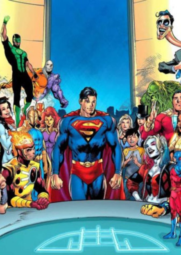 Characters as the DC heroes