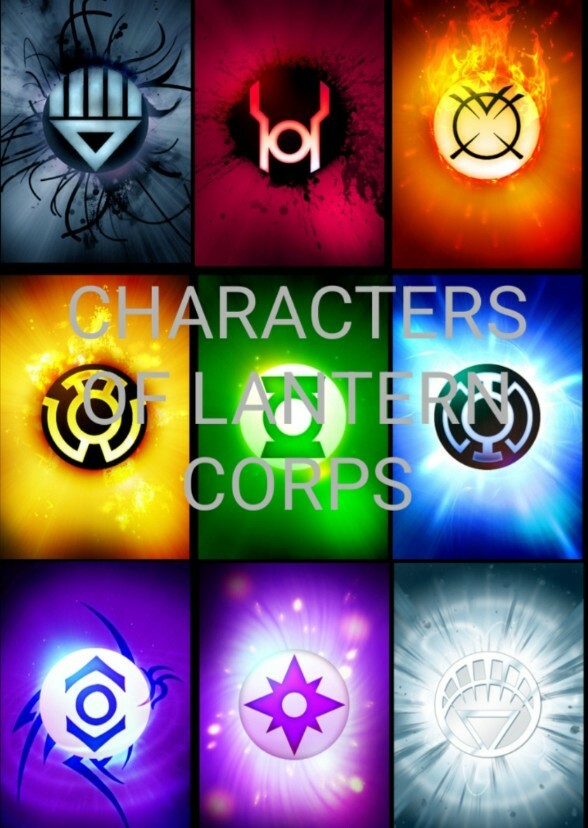 Characters of lantern corps