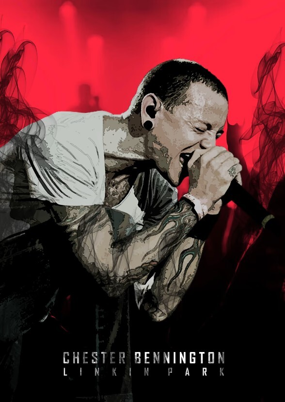 Chester Bennington focused Linkin Park Biopic