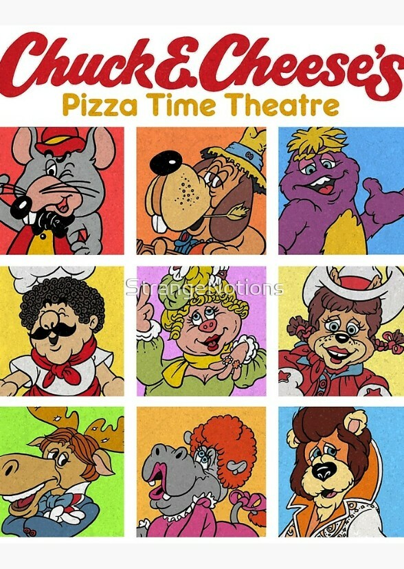 Chuck e Cheese Rebrand