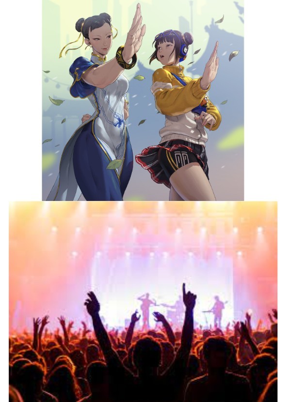 Chun Li and Li-Fen rock with you
