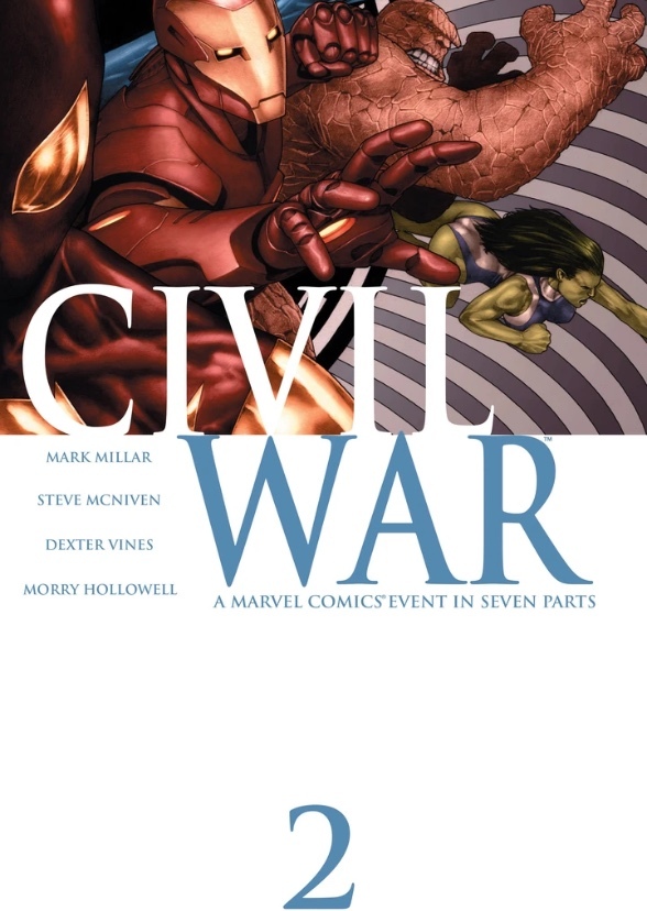 Civil War (2006) (with character roster from the comics)