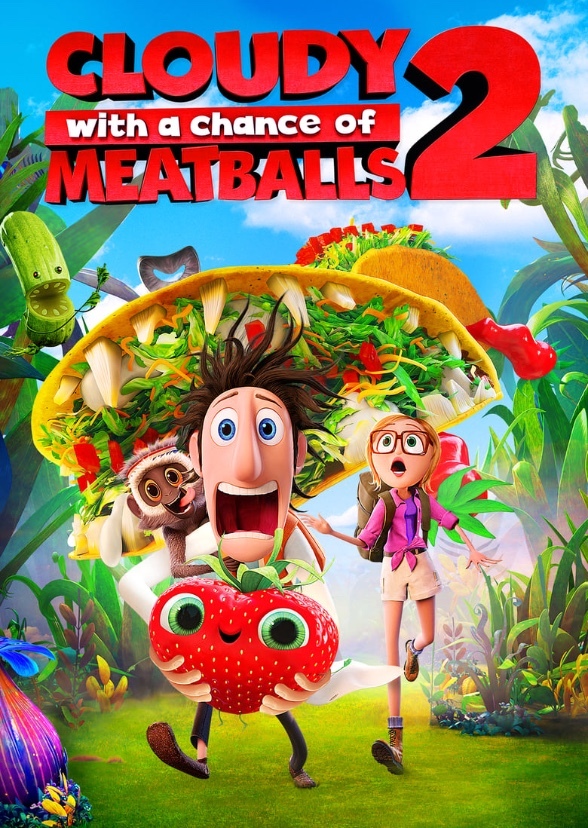 A live action Cloudy With A Chance Of Meatballs 2