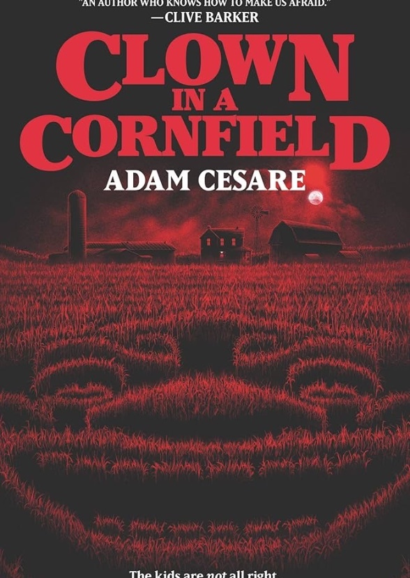 Clown in a Cornfield