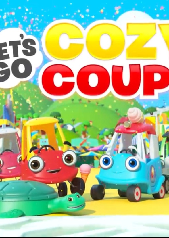 Cozy coupe on Disney junior 