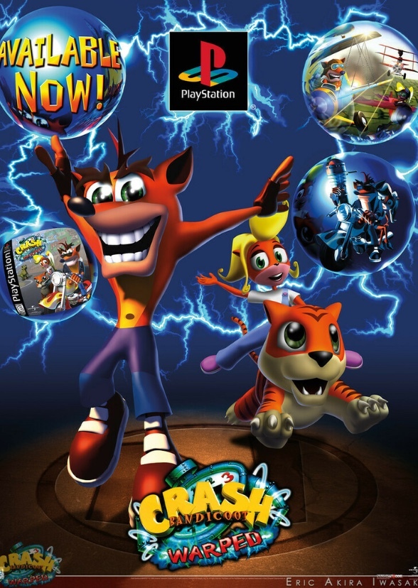 Crash Bandicoot: Warped (My Version)
