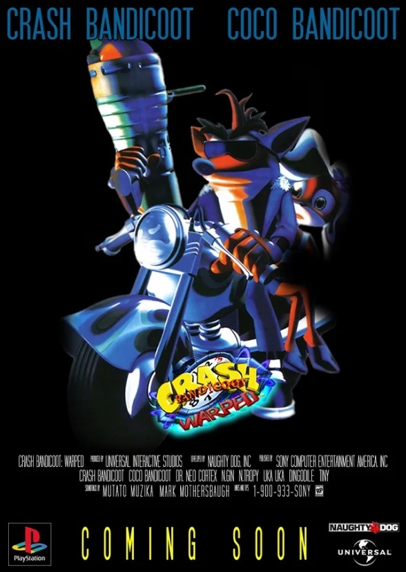 Crash Bandicoot: Warped Worlds