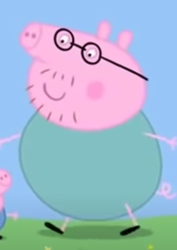 Daddy Pig the British Fatass