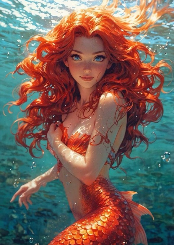 Daisy and mermaids Powers 