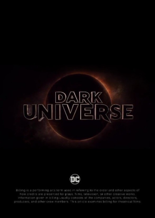 Dark Universe