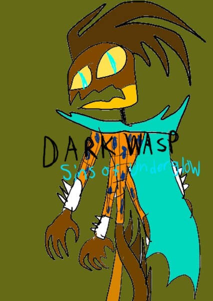 Dark Wasp: Sins of Underglow Fan Casting Poster