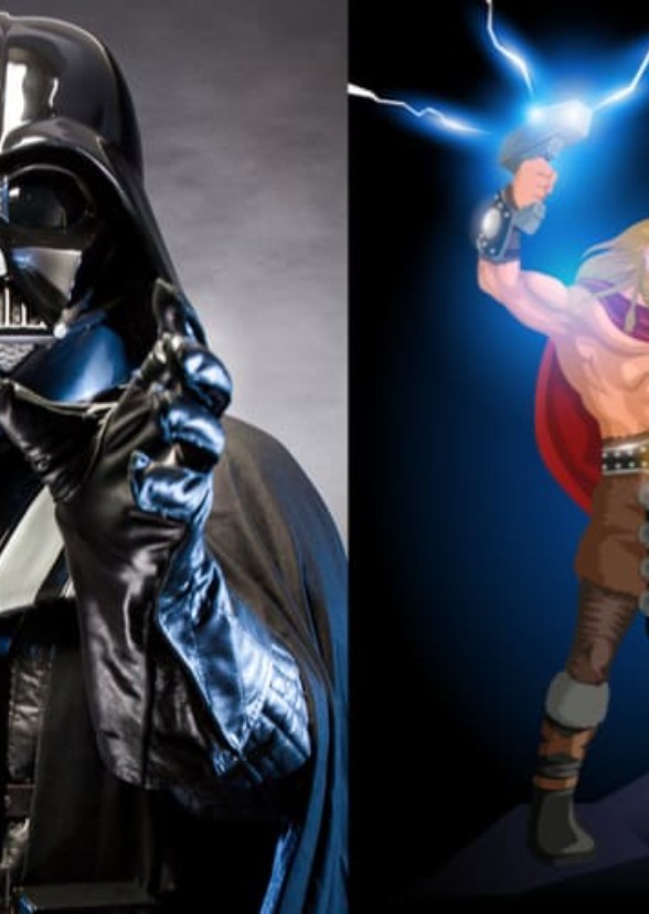 Darth Vader vs Thor
