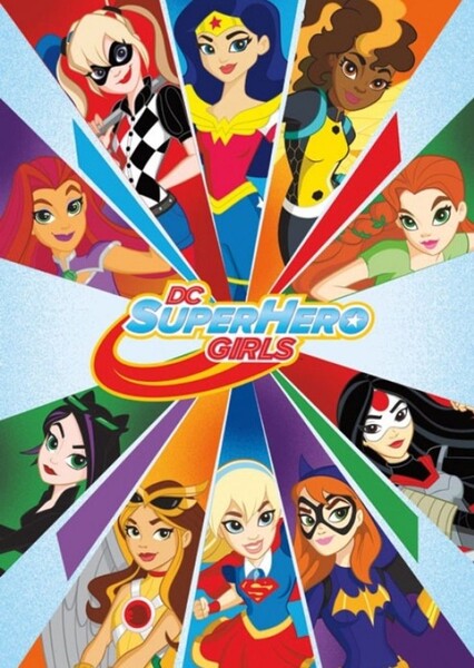 DC super hero girls(Live action TV series HBO Max) Fan Casting Poster