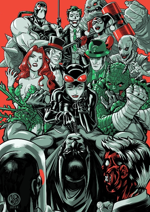 DCEU rogues gallery 