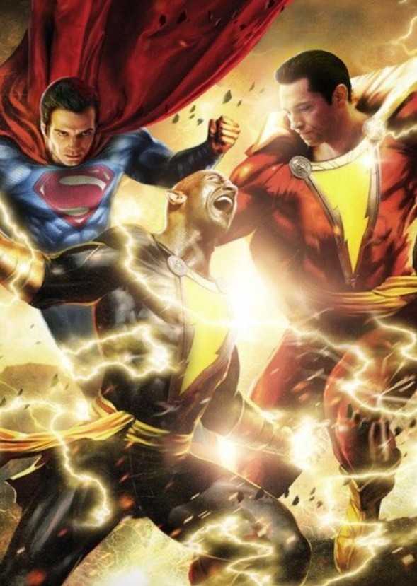 (DCEU) Shazam vs Black Adam (2022)