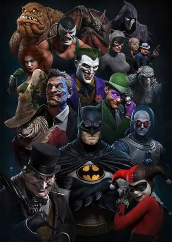 DCU BATMAN VILLIANS