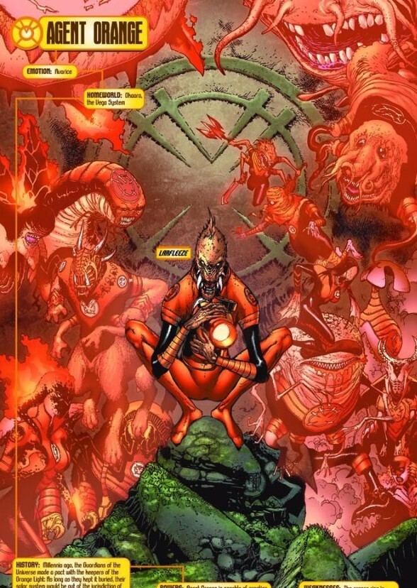DCU Orange Lantern Corps