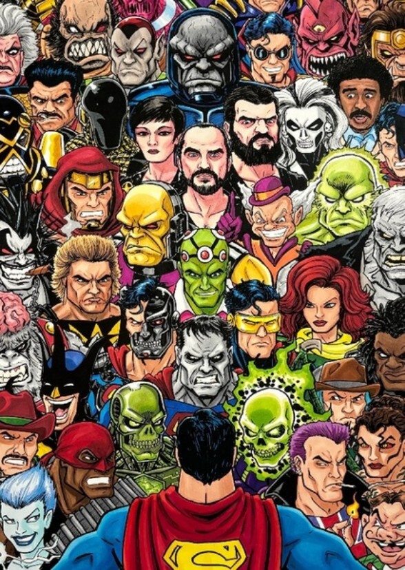 DCU SUPERMAN VILLIANS